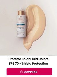 Protetor Solar Fluid Colors FPS 70 - Shield Protection - Ivory