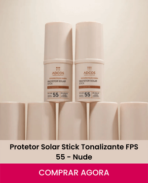 banner de produto Protetor Solar Stick Tonalizante FPS 55 - Nude