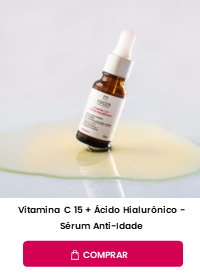 Vitamina C 15 + Ácido Hialurônico - Sérum Anti-Idade